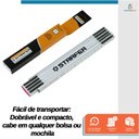 Ver imagem 5 de Metro Régua Dobrável em Madeira com Escala Métrica 2 Metros - Starfer