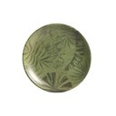 Ver imagem 1 de Conjunto com 6 Pratos de Sobremesa Coup Palm Tree Olive 21 Cm Alleanza Cerâmica