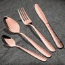 Jogo Talheres Mesa Faqueiro 24 Pçs Rose Gold Berlinger Haus - 2
