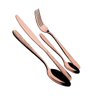 Jogo Talheres Mesa Faqueiro 24 Pçs Rose Gold Berlinger Haus - 10