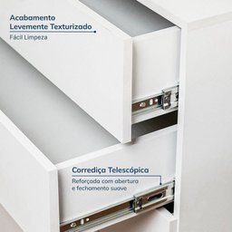 Guarda-roupa Modulado 3 Peças 6 Portas Jade CabeCasa MadeiraMadeira - 9
