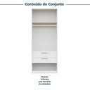 Ver imagem 4 de Guarda-roupa Modulado 3 Peças 6 Portas Jade CabeCasa MadeiraOriginals