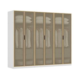 Guarda-roupa Modulado 3 Peças 6 Portas Jade CabeCasa MadeiraMadeira - 13