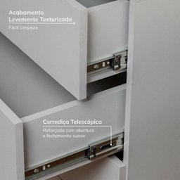 Guarda-roupa Modulado 3 Peças 6 Portas Jade CabeCasa MadeiraMadeira - 9