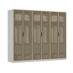 Guarda-roupa Modulado 3 Peças 6 Portas Jade CabeCasa MadeiraMadeira - 14