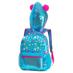 Mochila Escolar Wteen com Capuz Verde BPT30033 - Wincy - 3