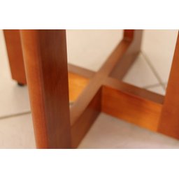 Sala de Jantar Madeira Maciça com 4 Cadeiras 1,20x0,80m - Talia - Espresso Móveis - 5