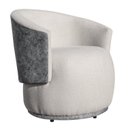 Ver imagem 2 de Poltrona Beatriz Compose Boucle 78,5x73x73 Cm Bege/Calacata/Cinza