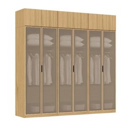 Guarda-roupa Modulado 6 Peças 12 Portas Jade CabeCasa MadeiraMadeira - 16