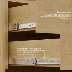 Guarda-roupa Modulado 6 Peças 12 Portas Jade CabeCasa MadeiraMadeira - 9