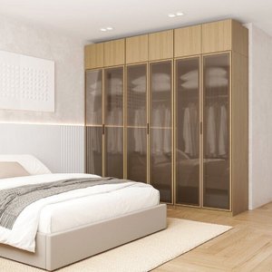 Guarda-roupa Modulado 6 Peças 12 Portas Jade Cabecasa Madeiramadeira