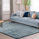 Ver imagem 6 de Tapete Sala 2,00x2,40 Antider. Italia Macio Design Elegante Cinza