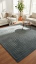 Ver imagem 4 de Tapete Sala 2,00x2,40 Antider. Italia Macio Design Elegante Cinza