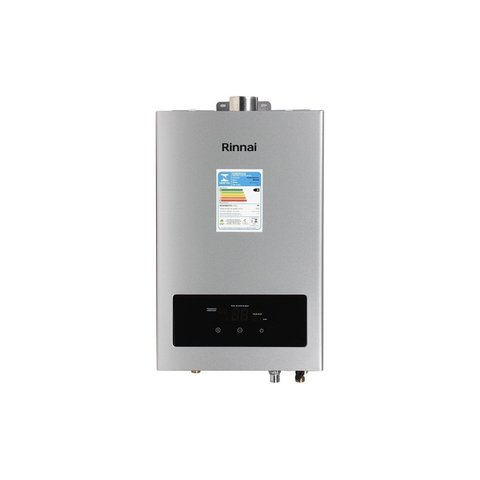 Aquecedor de Água a Gás Bi-Volt Eletrônico E151 Glp Cinza Rinnai