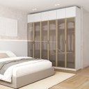 Ver imagem 1 de Guarda-roupa Modulado 6 Peças 12 Portas Jade CabeCasa MadeiraOriginals