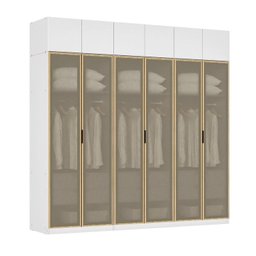 Guarda-roupa Modulado 6 Peças 12 Portas Jade CabeCasa MadeiraMadeira - 16
