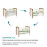 Quarto de Bebê com Cômoda Janelada e Berço Minicama 100% Mdf Aurora Espresso Móveis - 5