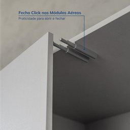 Guarda-roupa Modulado 6 Peças 12 Portas Jade CabeCasa MadeiraMadeira - 10