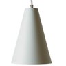 Lustre Pendente Cone Branco Refletor - 2