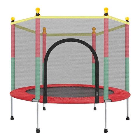 Cama Elástica 140cm com Rede de Proteção