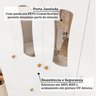 Quarto de Bebê Completo Berço 3 em 1, Guarda-roupa 4 Portas e Cômoda 100% MDF Aurora Espresso Móveis - 8