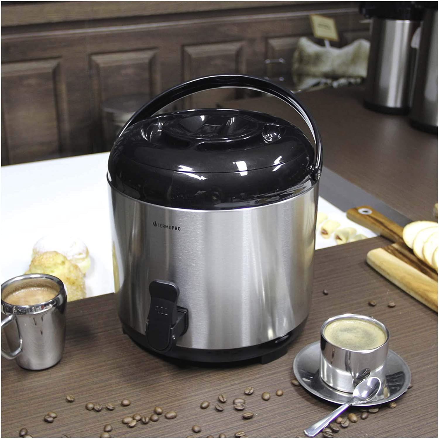 Botijão Térmico Aço Inox 6L Termopro - 3