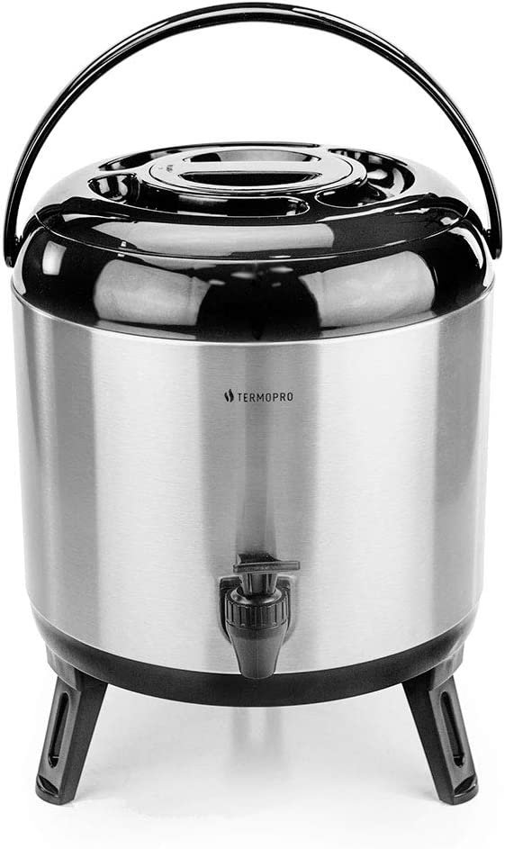 Botijão Térmico Aço Inox 6L Termopro - 1