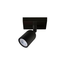 Spot Direcionável de Sobrepor Taschibra Direct Linear Led Mr16 4w Bivolt Preto 3000k Luz Amarela - 1