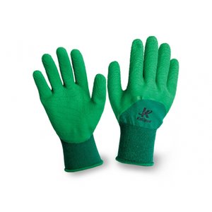 Luva Emborrachada Verde Jardim/uso Geral B G Blister