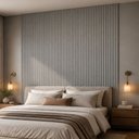 Ver imagem 3 de Painel Ripado de Madeira Decorativo para Sala Quarto 219x250cm Slats L05 Gris Fosco - Lyam Decor