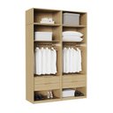 Ver imagem 5 de Guarda Roupa Planejado Casal 4 Peças 8 Portas Jade CabeCasa MadeiraOriginals Amarelo/Avelã