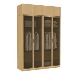 Guarda-roupa Modulado 4 Peças 8 Portas Jade CabeCasa MadeiraMadeira - 16