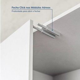 Guarda-roupa Modulado 4 Peças 8 Portas Jade CabeCasa MadeiraMadeira - 10
