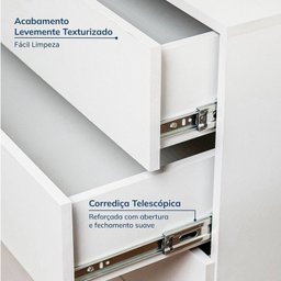 Guarda-roupa Modulado 4 Peças 8 Portas Jade CabeCasa MadeiraMadeira - 9