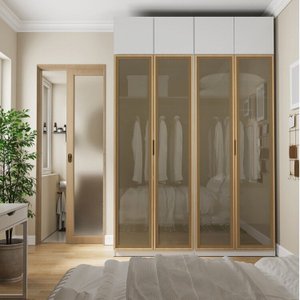 Guarda-roupa Modulado 4 Peças 8 Portas Jade Cabecasa Madeiramadeira