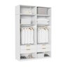 Guarda-roupa Modulado 4 Peças 8 Portas Jade CabeCasa MadeiraMadeira - 5