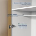 Ver mais imagens de Guarda-Roupa Planejado 4 Peças 8 Portas Jade CabeCasa MadeiraOriginals Branco/Fosco/Avelã