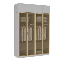 Guarda-roupa Modulado 4 Peças 8 Portas Jade CabeCasa MadeiraMadeira - 16