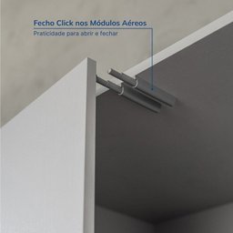Guarda-roupa Modulado 4 Peças 8 Portas Jade CabeCasa MadeiraMadeira - 10