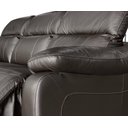 Ver imagem 2 de Sofá Andreas Reclinável 2 Lugares + Chaise Fixo Couro Preto 303cm - 69605