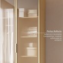 Ver imagem 7 de Guarda Roupa Planejado Casal 2 Peças 4 Portas Jade CabeCasa MadeiraOriginals Amarelo/Avelã