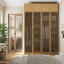 Ver imagem 1 de Guarda-roupa Modulado 4 Peças 8 Portas Jade CabeCasa MadeiraOriginals