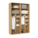 Ver imagem 5 de Guarda Roupa Planejado 4 Peças 8 Portas e Maleiro Jade CabeCasa MadeiraOriginals Amarelo/Avelã