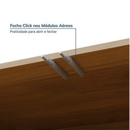 Guarda-Roupa Modulado 4 Peças 8 Portas com 4 Portas Reflecta Jade Cabecasa Madeiramadeira - 9