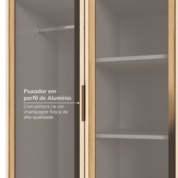 Guarda-roupa Modulado 4 Peças 8 Portas Jade CabeCasa MadeiraMadeira - 6