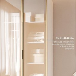 Guarda-roupa Modulado 4 Peças 8 Portas Jade CabeCasa MadeiraMadeira - 7