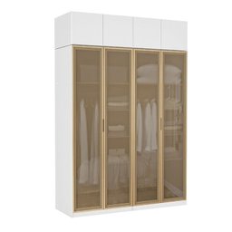 Guarda-roupa Modulado 4 Peças 8 Portas Jade CabeCasa MadeiraMadeira - 15