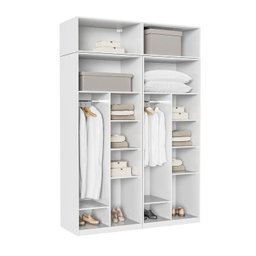 Guarda-roupa Modulado 4 Peças 8 Portas Jade CabeCasa MadeiraMadeira - 5