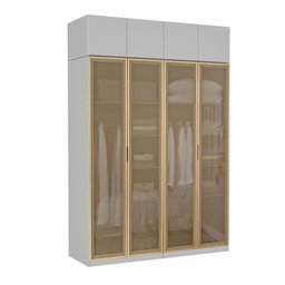 Guarda-roupa Modulado 4 Peças 8 Portas Jade CabeCasa MadeiraMadeira - 15