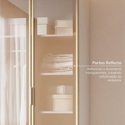 Guarda-roupa Modulado 4 Peças 8 Portas Jade CabeCasa MadeiraMadeira - 7